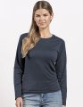 Dames T-shirt LS Promodoro Premium-T Navy